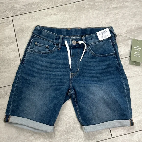 H&M pull on shorts boys denim size 14 - Picture 3 of 7
